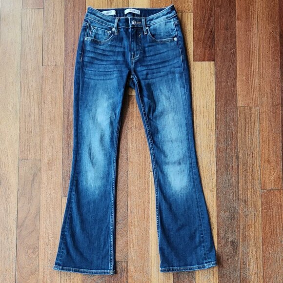 Vigoss Denim - VIGOSS Jagger Boot Cut Faded Wash Jeans Size 24